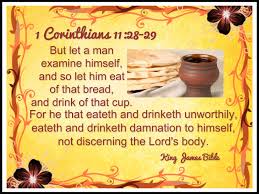 1 Cor 11:28-29